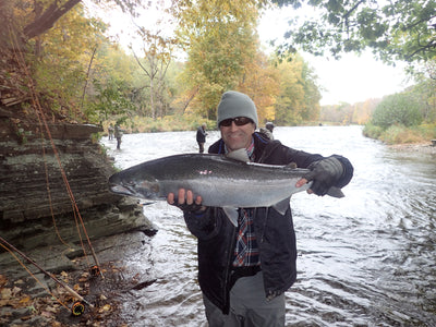 Fall fishing for salmon and steelhead