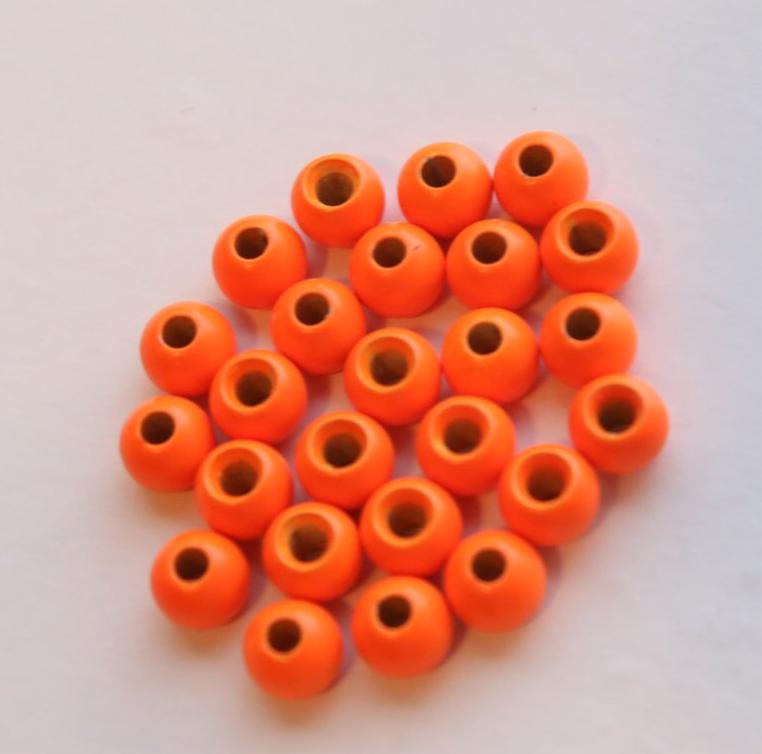 Sierra 200 Piece Brass Fly Tying Beads Assortment - 3/32 To 3/16 Inch