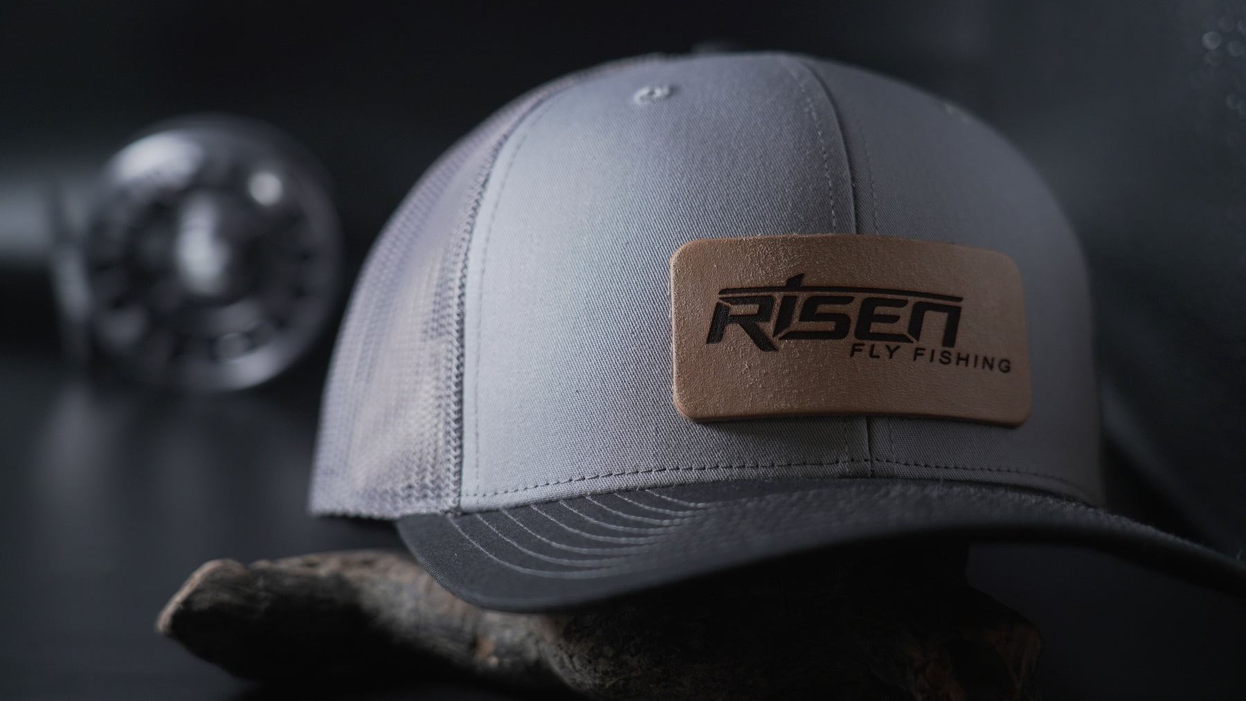 Leather Patch Logo Hats – Risen Fly